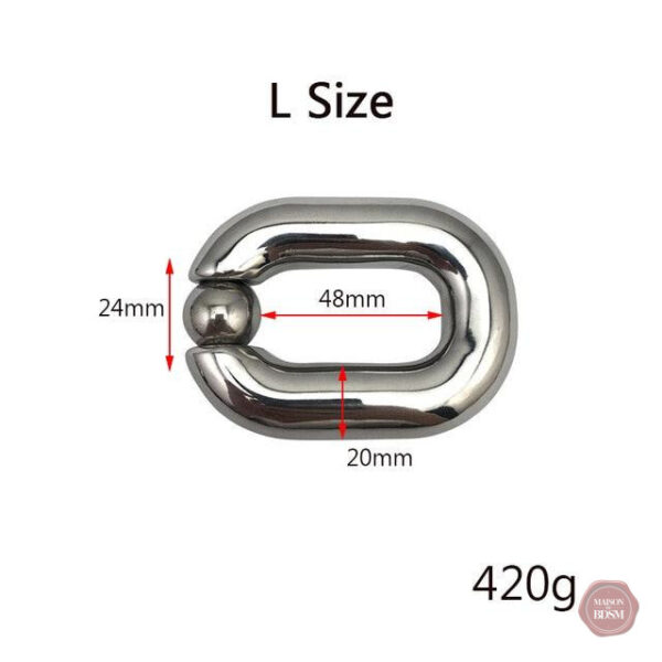Accessoire de bondage testiculaire, solide et efficace