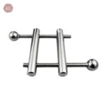 Accessoire de torture douce en métal pour jeux BDSM