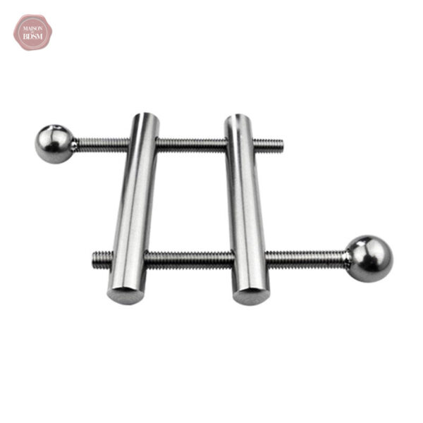 Accessoire de torture douce en métal pour jeux BDSM