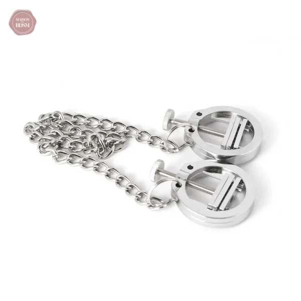 Accessoire de plaisir : pince à téton ajustable