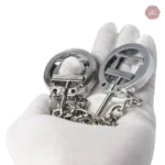 Accessoire SM : pince à téton avec chaîne