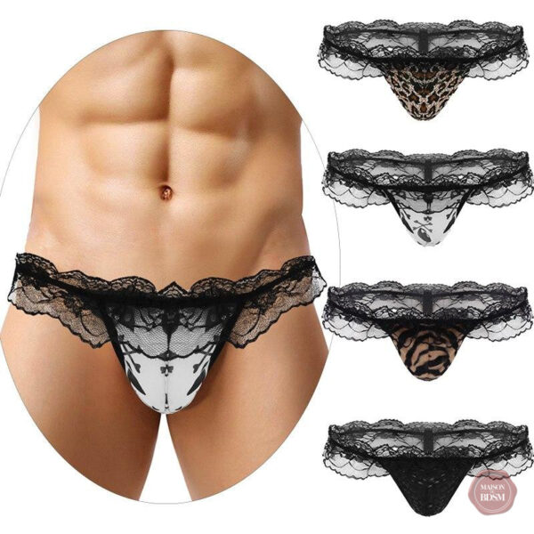 Accessoire de mode audacieux pour hommes, style travesti