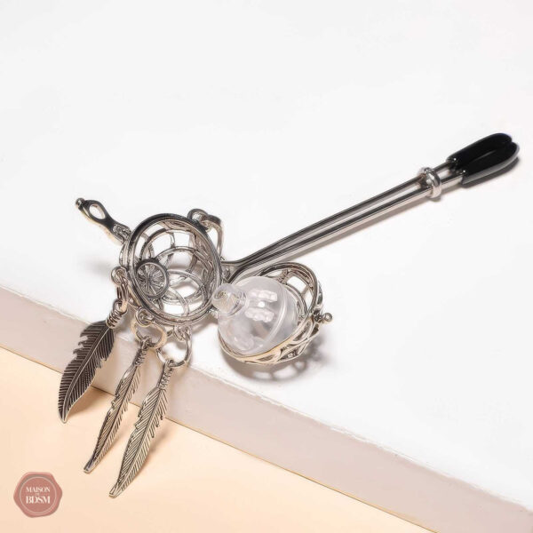 Accessoire de plaisir, pinces tétons en métal