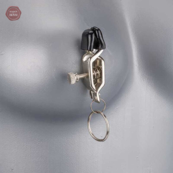 Anneaux cliper pour pinces tétons, design ergonomique