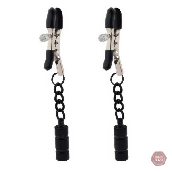Pinces tétons avec poids