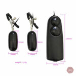 Accessoire sexy, pinces tétons électriques pour couples