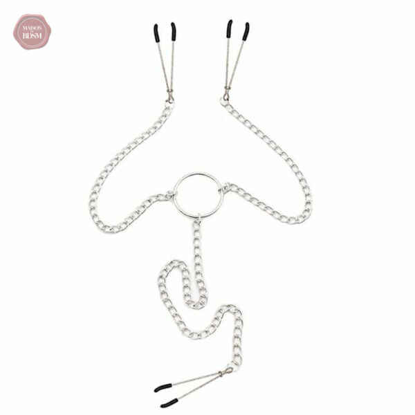 pinces-tetons-et-clito-1 Pinces tétons et clito, accessoires de stimulation érotique