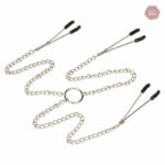 Accessoire de plaisir pour tétons et clitoris, design élégant