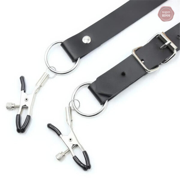 Accessoire de bondage doux pour les tétons