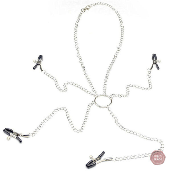 pinces-tetons-vaginales-1 Pinces tétons vaginales pour une stimulation sensuelle