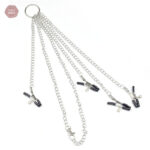 Accessoire de jeu érotique avec pinces ajustables