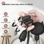 Pinces tétons vibrantes pour jeux sensuels variés