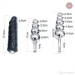 Dildo et plug anal pour ceinture de chasteté