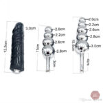 Dildo et plug anal pour ceinture de chasteté