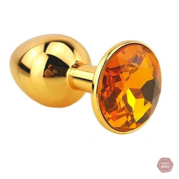 plug-anal-dore-1 Plug anal doré, accessoire de plaisir élégant et raffiné