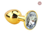 Jouet anal en or, plaisir et sophistication réunis