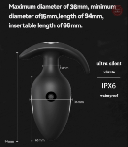Plug anal innovant avec e-stim pour des expériences uniques