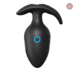 Jouet anal e-stim Thunderbolt, contrôle à distance inclus