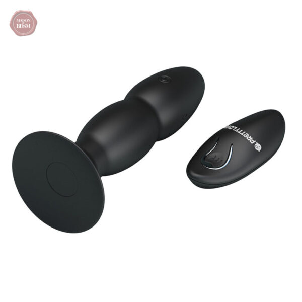 Jouet anal en silicone, facile à utiliser avec télécommande
