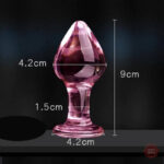 Accessoire intime en verre pour des sensations uniques