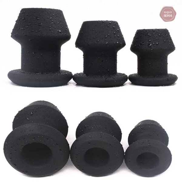 Plug anal énorme, stimulation intense assurée
