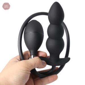 Accessoire de stimulation anal avec design extensible
