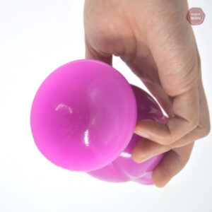 Jouet anal large, design ergonomique
