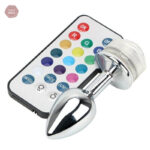 Plug anal à lumière LED pour un jeu sensuel et esthétique