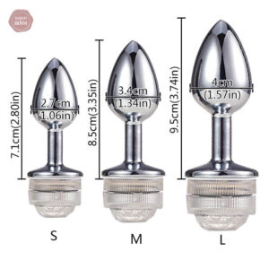 Accessoire intime lumineux pour explorer le plaisir anal en toute sécurité