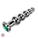Jouet anal en acier inoxydable pour sensations intenses