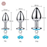 Accessoire de plaisir anal avec forme de cloche