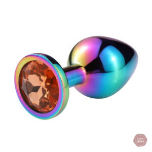 Plug anal multicolore pour une stimulation variée et ludique