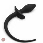 Accessoire de plaisir anal avec design en queue de chien