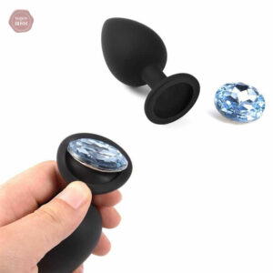 Plug anal en silicone, kit complet pour le plaisir