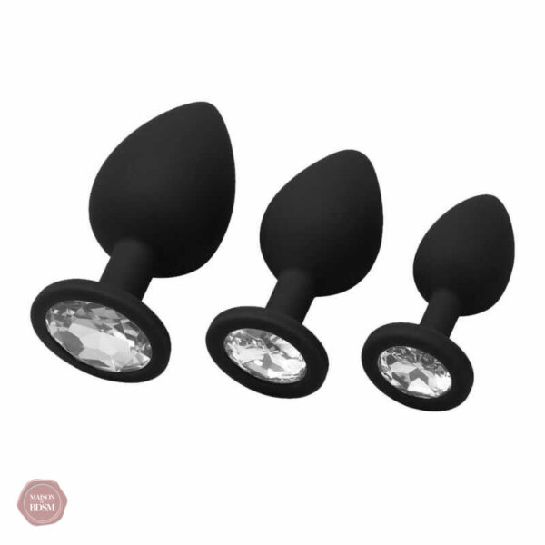 Variété de plugs en silicone, idéal pour débutants