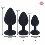 Accessoire en silicone pour des sensations anales amusantes
