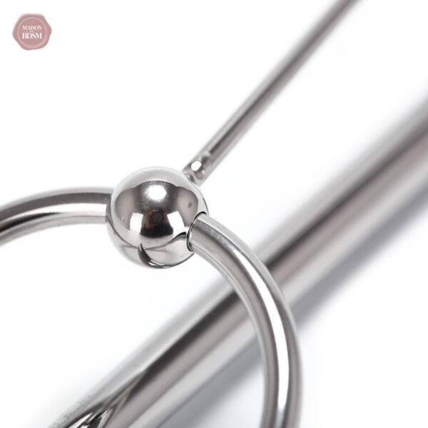 Plug urétral en acier inoxydable pour sensations intenses