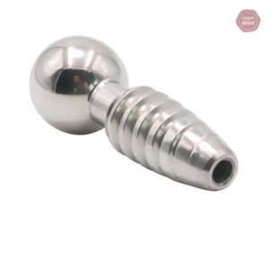 Accessoire de plaisir : plug urétral creux fileté