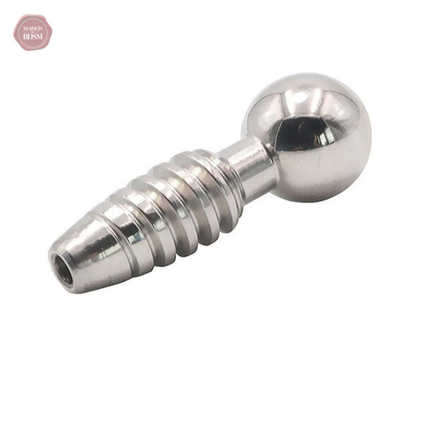 Plug pénien fileté pour exploration urétrale