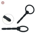 Plug silicone ergonomique pour stimulation urinaire