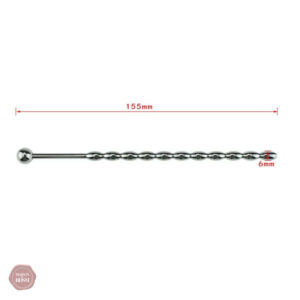 Accessoire de plaisir urétral avec perles