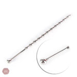 Dilatation urétrale avec plug à perles décoratives