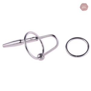 Accessoire de plaisir en acier pour stimulation urétrale