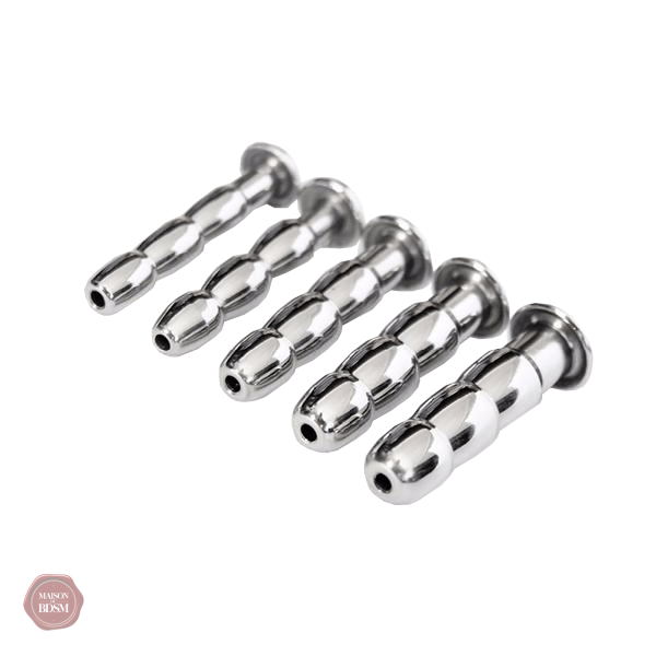 plug-de-penis-dilatateur-uretral-en-acier-inoxydable-nervure-1 Plug urétral en acier inoxydable nervuré