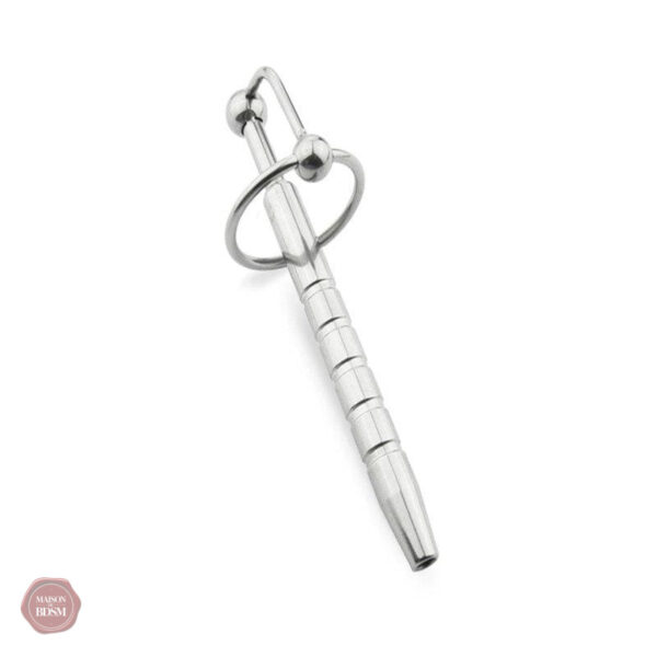 Plug urétral rayé pour sensations intenses