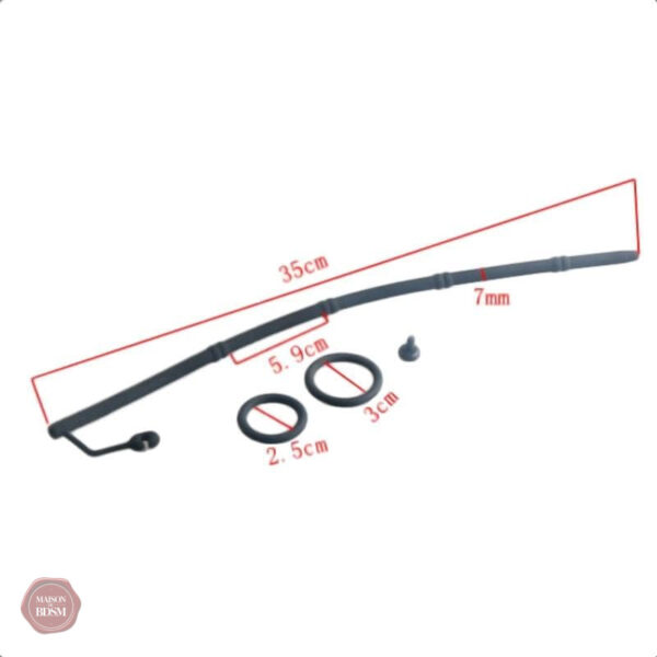 Jouet intime en silicone de bambou, forme ergonomique