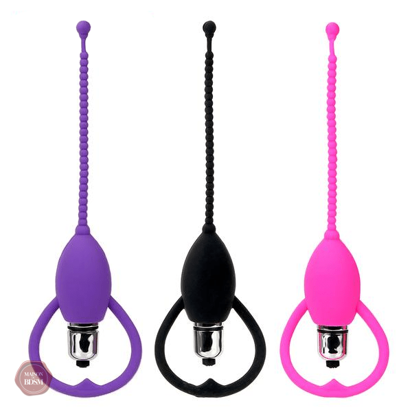 plug-de-penis-perle-vibrant-colore-1 Plug vibrant coloré pour stimulation pénienne