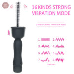 Dispositif de plaisir masculin, rechargeable et vibrant