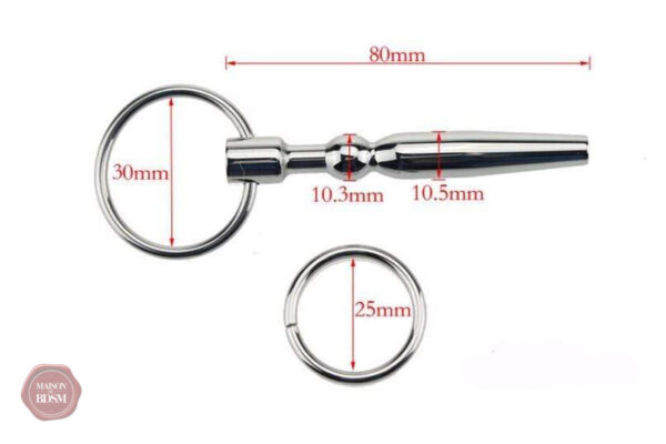 Sonde urètre creuse pour exploration sensuelle