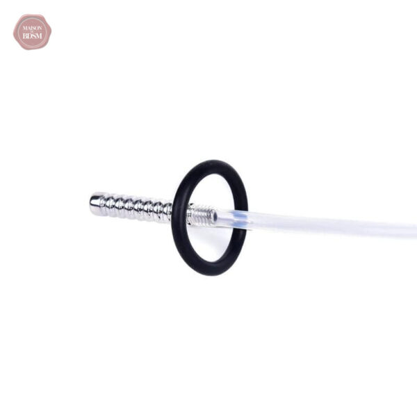 Accessoire de plaisir en acier et caoutchouc doux